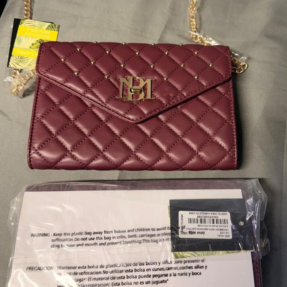 Badgley-mischka Women's Burgundy Bag